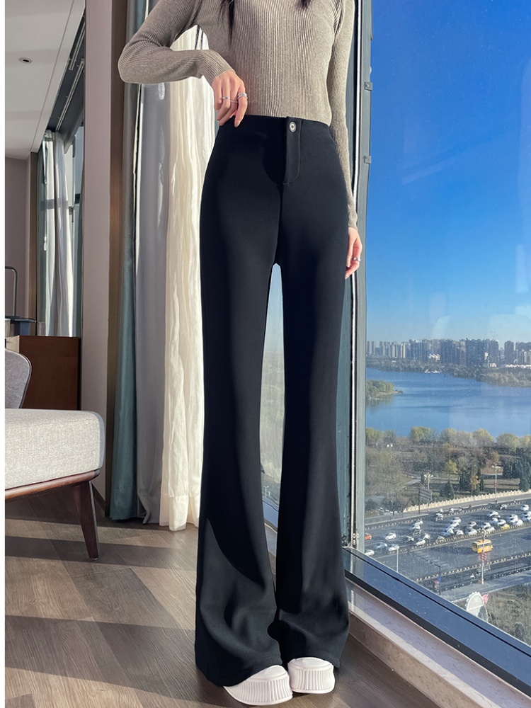 Autumn pants Korean style high waist pants for women