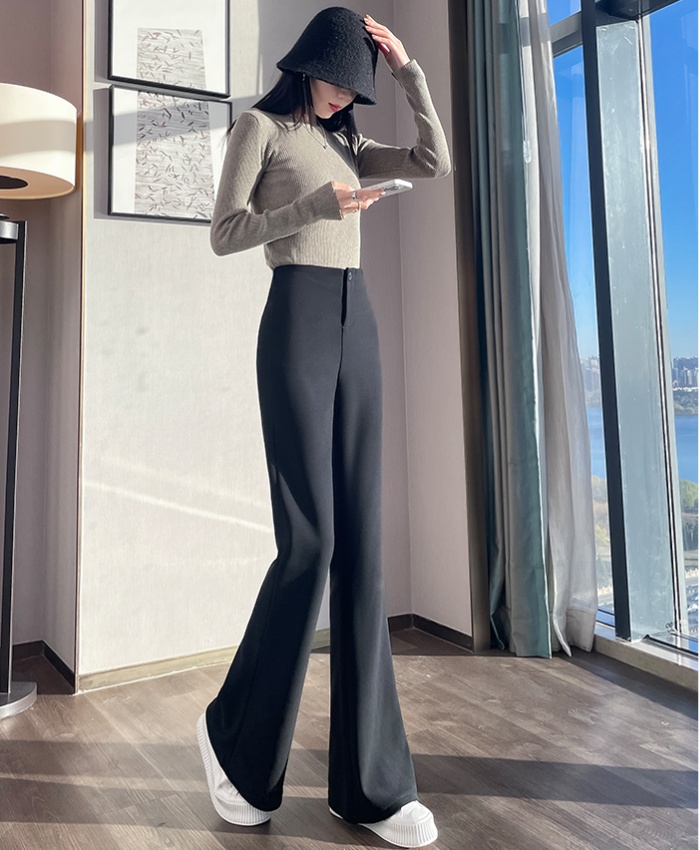 Autumn pants Korean style high waist pants for women