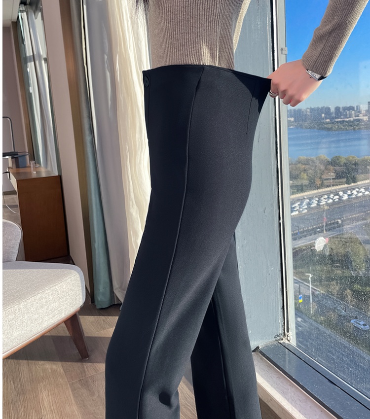 Autumn pants Korean style high waist pants for women