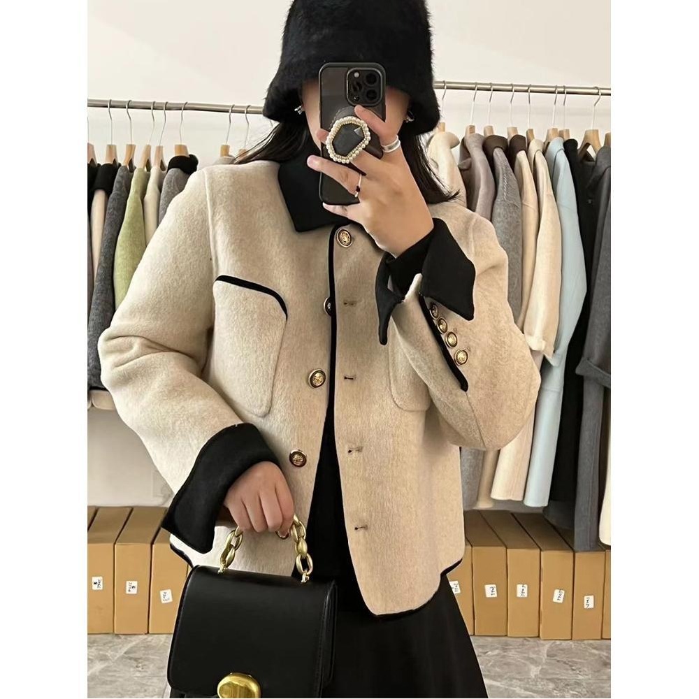 Ladies chanelstyle coat short temperament tops for women