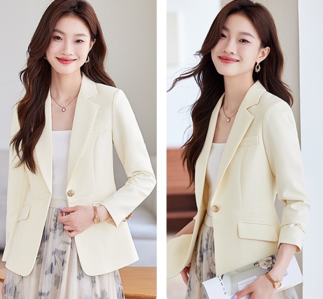 Temperament Casual business suit spring niche coat