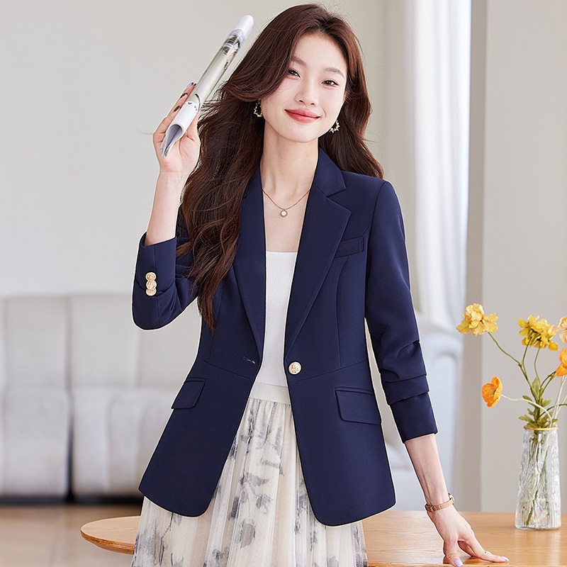 Temperament Casual business suit spring niche coat