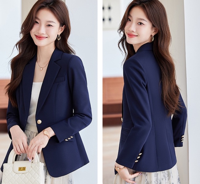 Temperament Casual business suit spring niche coat