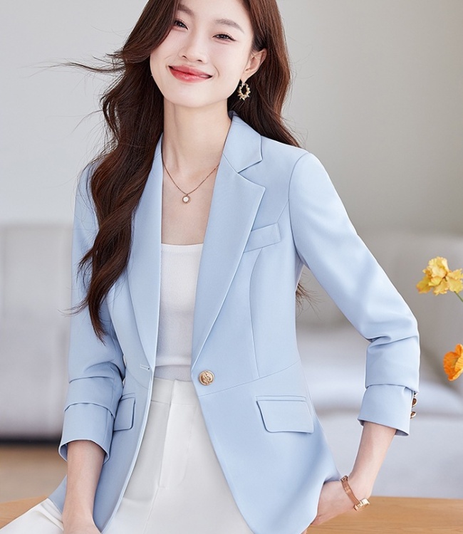 Temperament Casual business suit spring niche coat