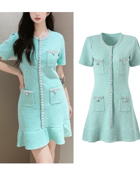 Temperament chanelstyle dress for women