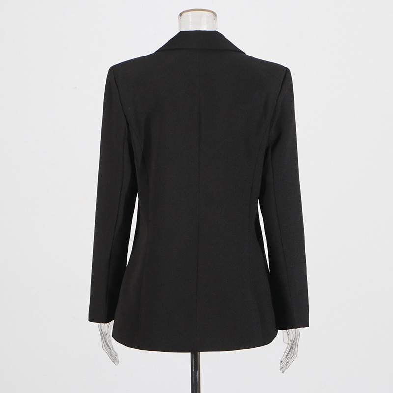 European style coat rhinestone business suit for women