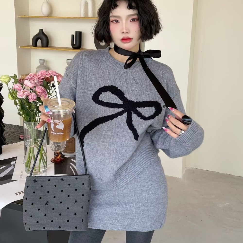 Loose Korean style spring all-match sweater