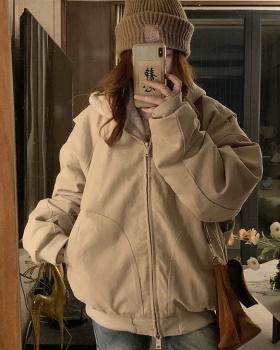 Winter Korean style thick coat canvas cotton coat