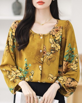 Show young chiffon shirt large yard shirt for women