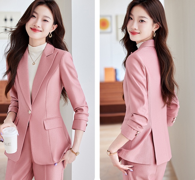 Casual temperament autumn and winter business suit a set for women