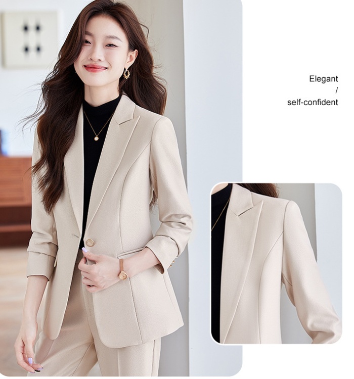 Casual temperament autumn and winter business suit a set for women