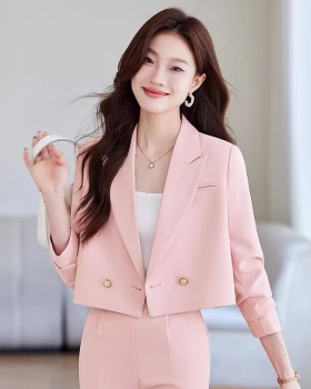 Ladies temperament coat short business suit for women