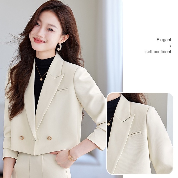 Ladies temperament coat short business suit for women