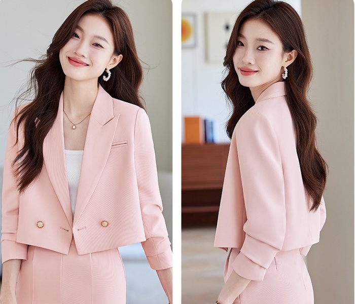 Ladies temperament coat short business suit for women