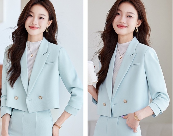 Ladies temperament coat short business suit for women