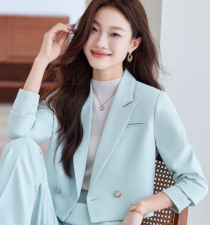 Ladies temperament coat short business suit for women