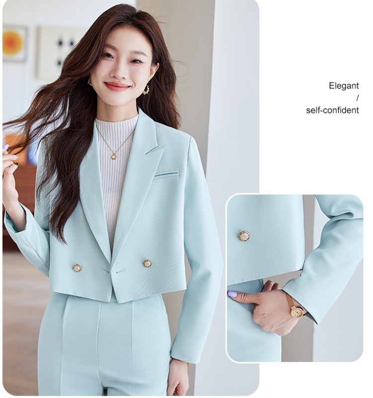 Spring and autumn coat temperament business suit 2pcs set for women