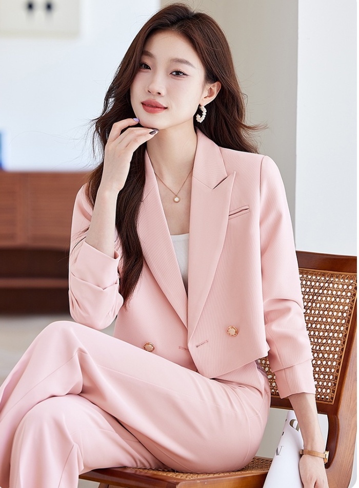 Spring and autumn coat temperament business suit 2pcs set for women