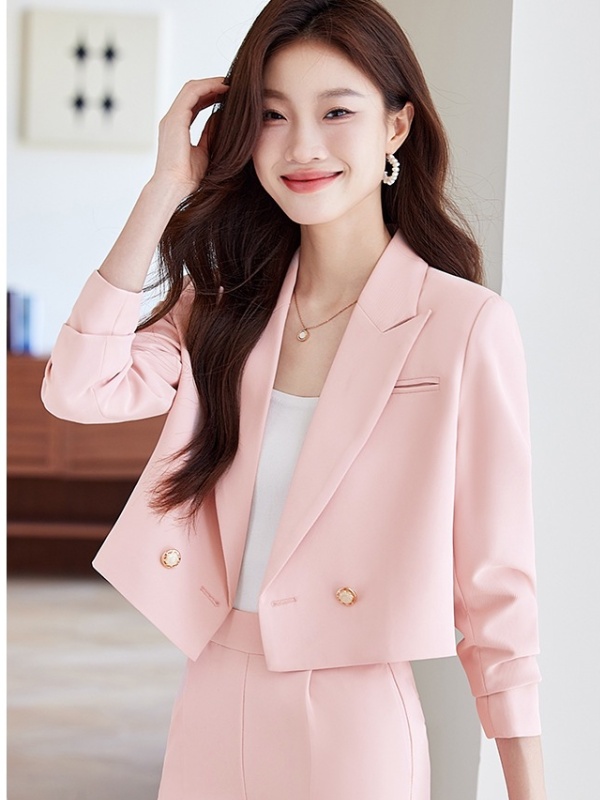 Spring and autumn coat temperament business suit 2pcs set for women