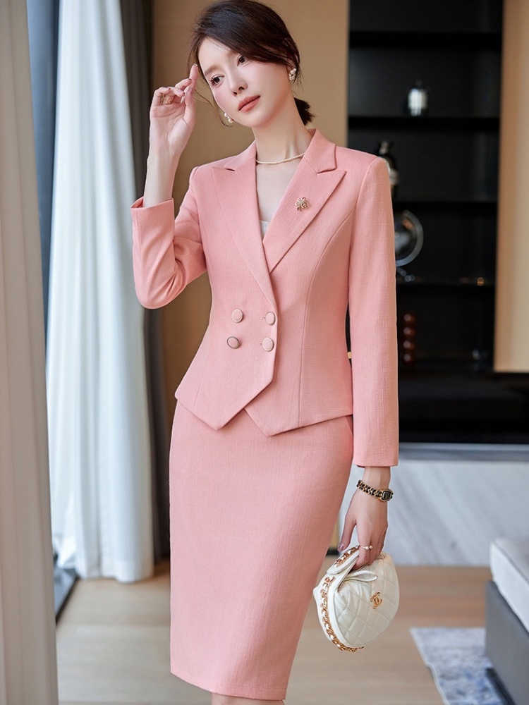 Show young profession business suit 2pcs set for women