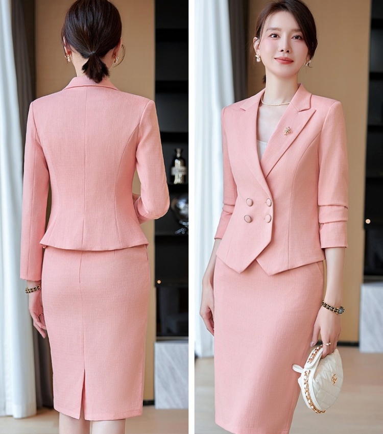 Show young profession business suit 2pcs set for women