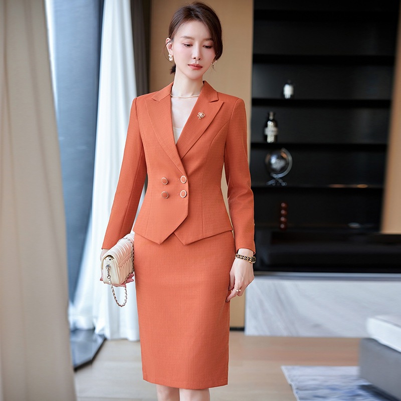 Show young profession business suit 2pcs set for women