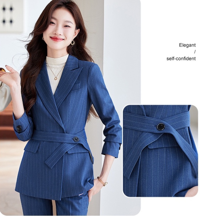 Spring and autumn profession coat temperament business suit a set