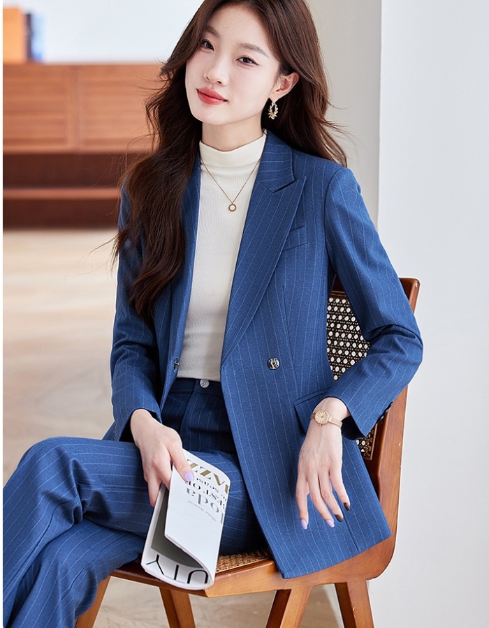 Spring and autumn profession coat temperament business suit a set