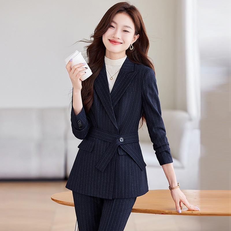 Spring and autumn profession coat temperament business suit a set