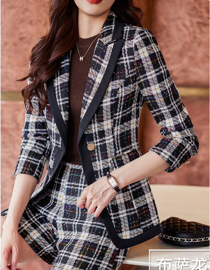 Profession business suit long sleeve suit pants a set for women