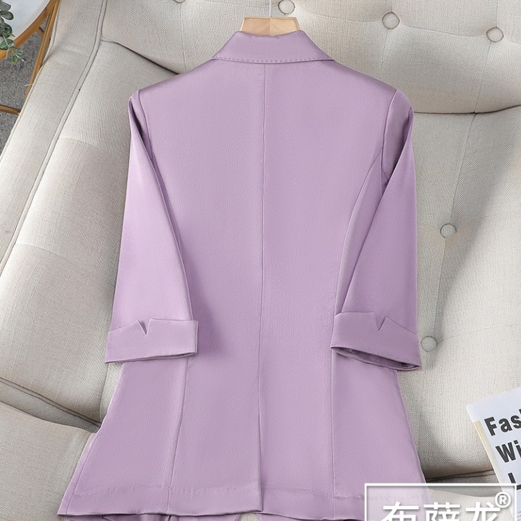 Short sleeve business suit profession coat for women