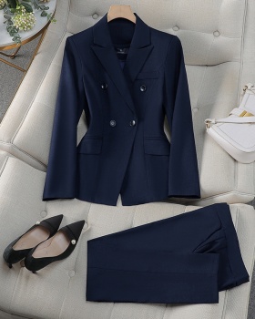 Long sleeve profession business suit overalls coat a set