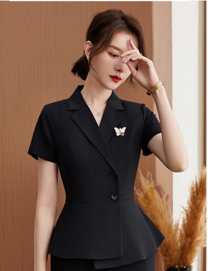 Profession business suit overalls coat a set for women