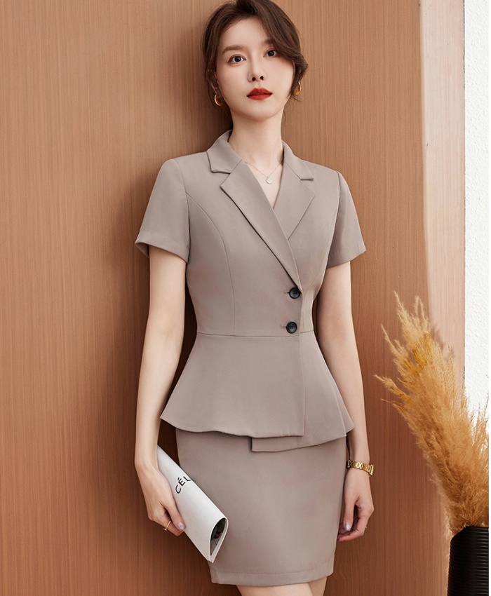 Profession business suit overalls coat a set for women