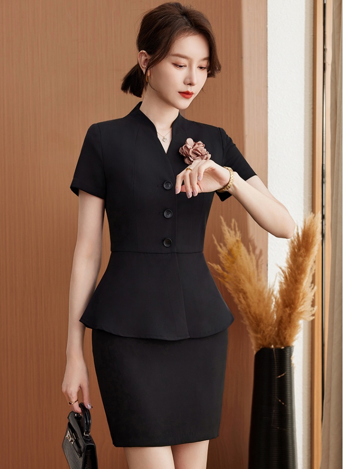 Profession skirt overalls business suit a set for women