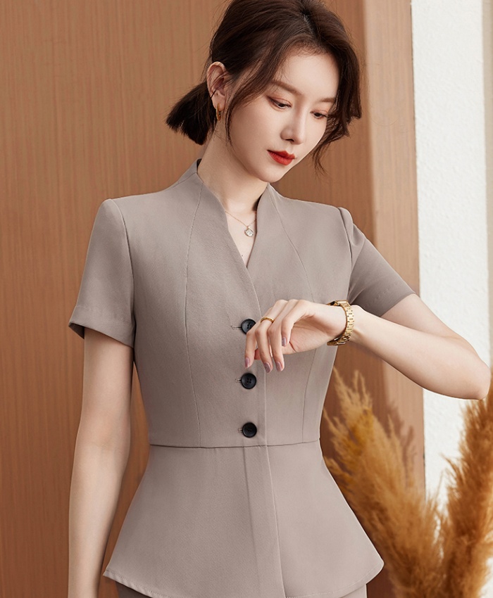 Profession skirt overalls business suit a set for women