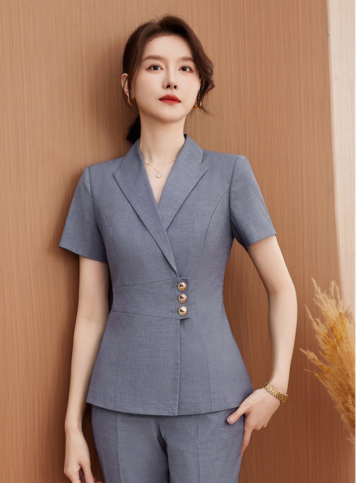 Profession business suit suit pants 2pcs set for women