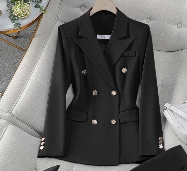 Profession long sleeve coat overalls business suit