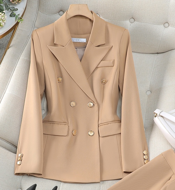 Profession long sleeve coat overalls business suit