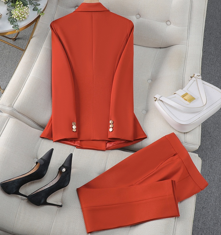 Long sleeve business suit suit pants a set for women