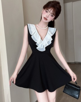 Summer splice enticement spicegirl hollow ladies dress