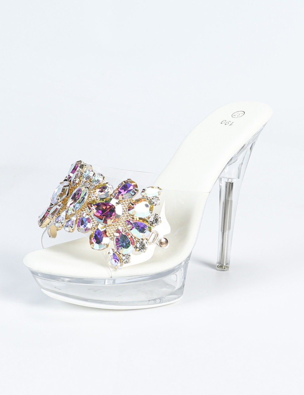 Banquet crystal high-heeled shoes rhinestone shoes