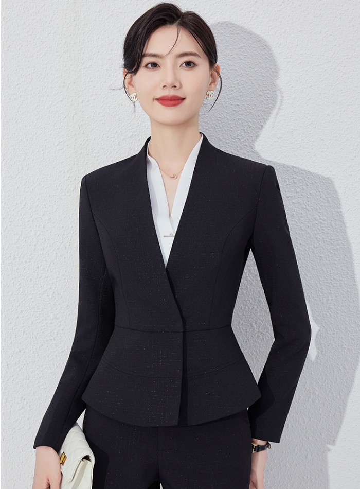 Overalls business suit suit pants a set for women