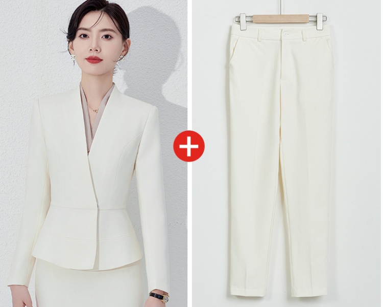 Overalls business suit suit pants a set for women