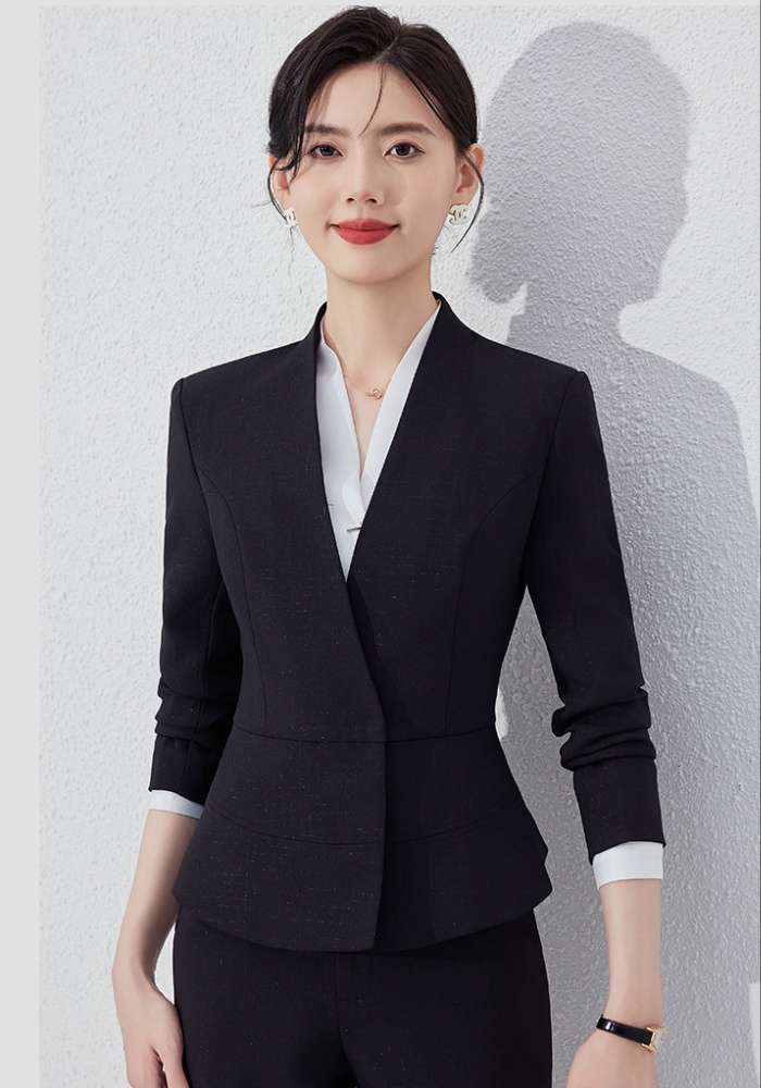 Overalls business suit suit pants a set for women