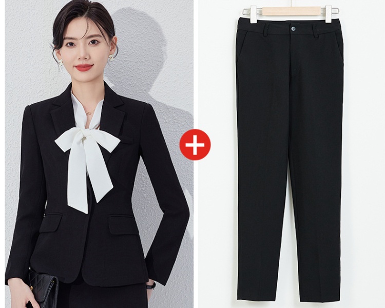 Overalls suit pants business suit 2pcs set for women