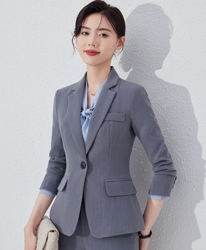 Overalls suit pants business suit 2pcs set for women