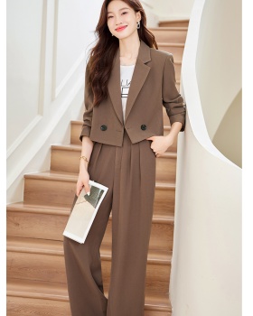 Overalls business suit suit pants a set for women