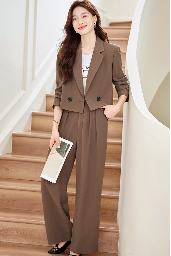 Overalls business suit suit pants a set for women