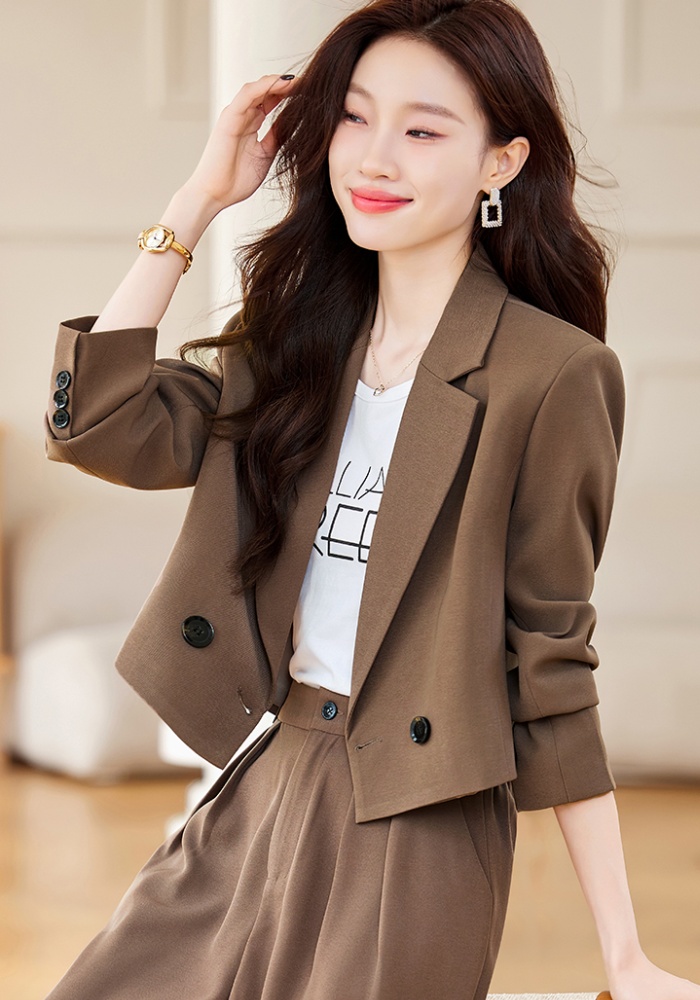 Overalls business suit suit pants a set for women